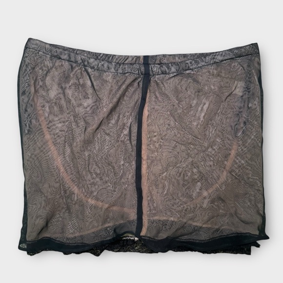 Vintage 90s Victoria’s Secret Floral Black Mesh Cami Top & Bottoms, Fairy Grunge - Picture 11 of 11